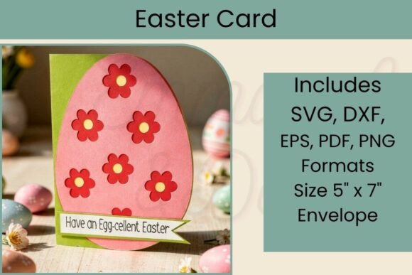 3D Easter Egg Card: A Creative SVG Layered Card for Spring Crafting