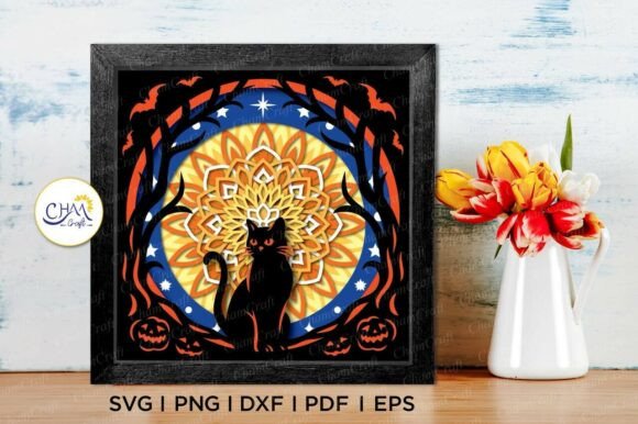 3D Halloween Cat Shadow Box SVG: Strategic Design for Seasonal Creativity and Business Value