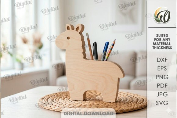 3D Sheep Stand Organizer Laser Cut: A Creative Solution for Custom Home and Office Organization