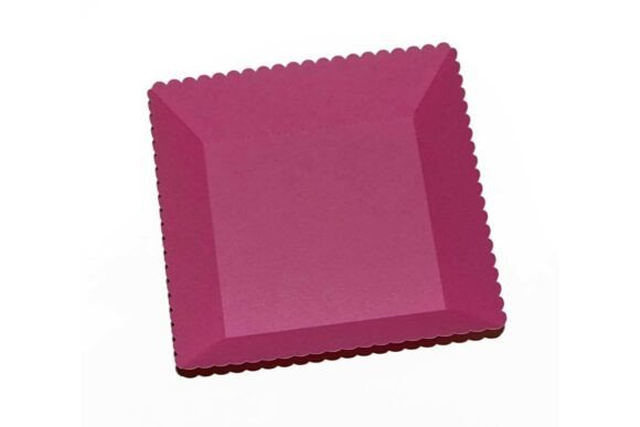 3D Square Scalloped Decor Paper Tray SVG: A Creative Solution for Elegant Paper Crafts