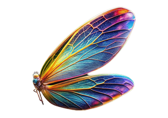 Free Dragonfly Wings 3D Rendering PNG: Strategic Design Assets for Versatile Use