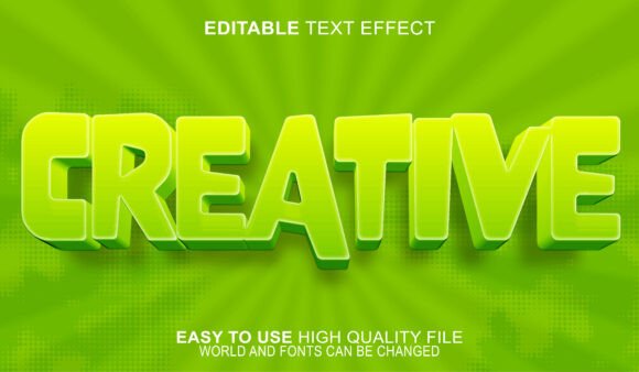 Unlocking Creativity with Creative Imagination Art Design Idea and High-Quality 3D Editable Text Effects for Adobe Illustrator