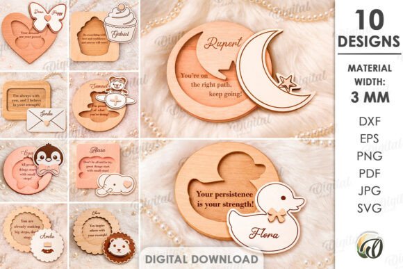 Unlocking Creativity with the 3D Kids Cards Bundle Laser Cut: A Digital Design Revolution